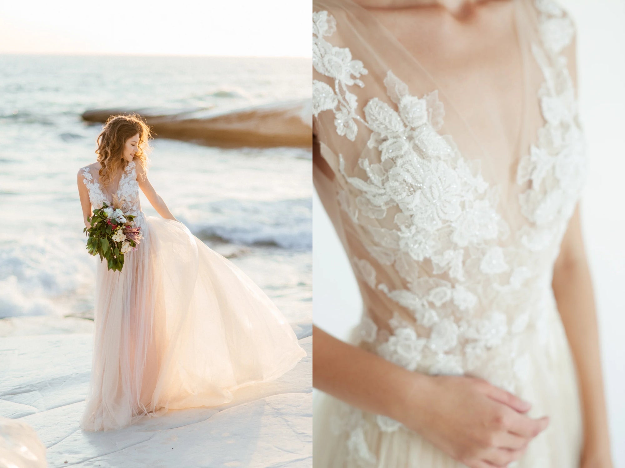 The Allure of Champagne: A Modern Bride's Guide to Timeless Wedding Fashion