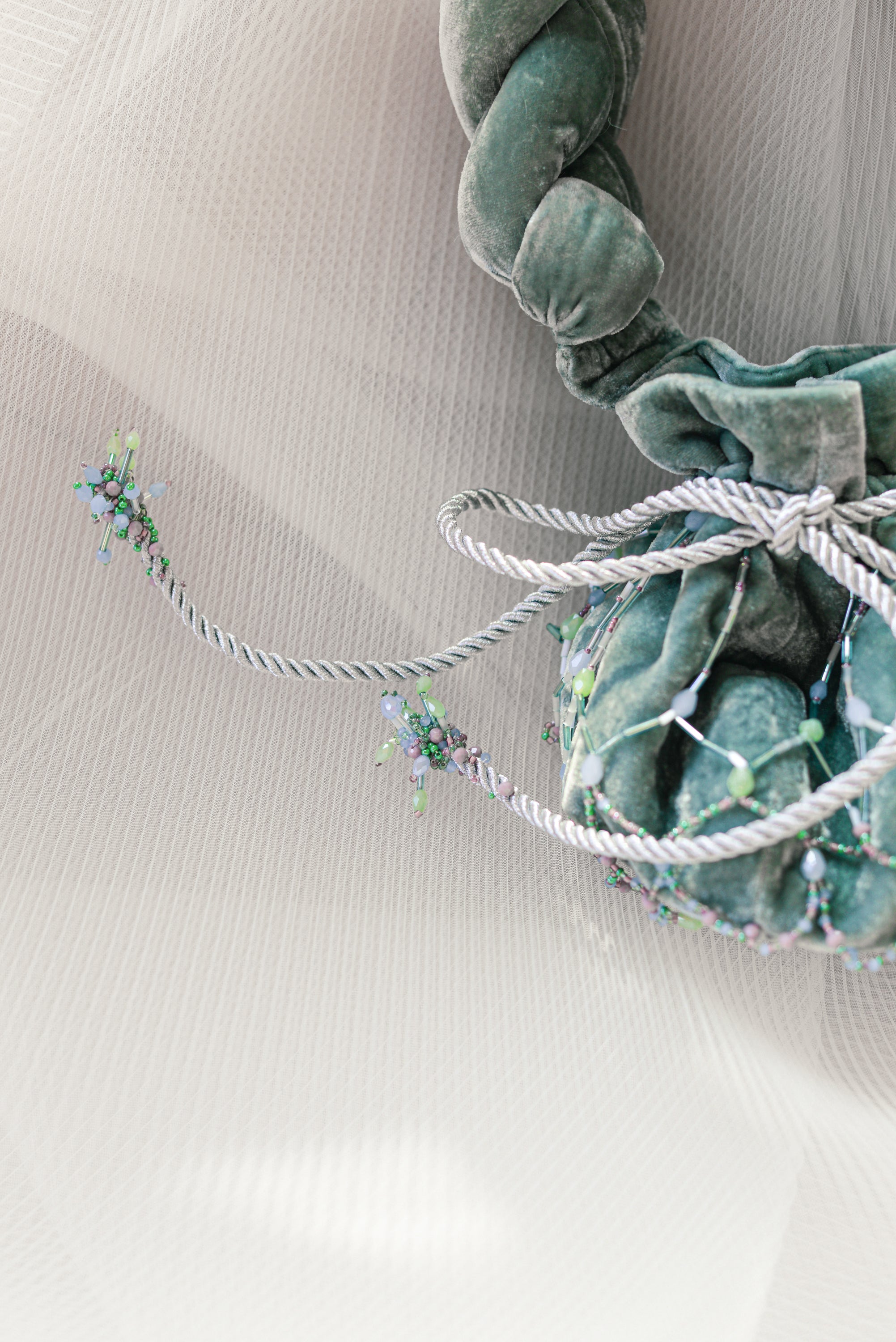 Moss purse — bridal purse by MYWONY