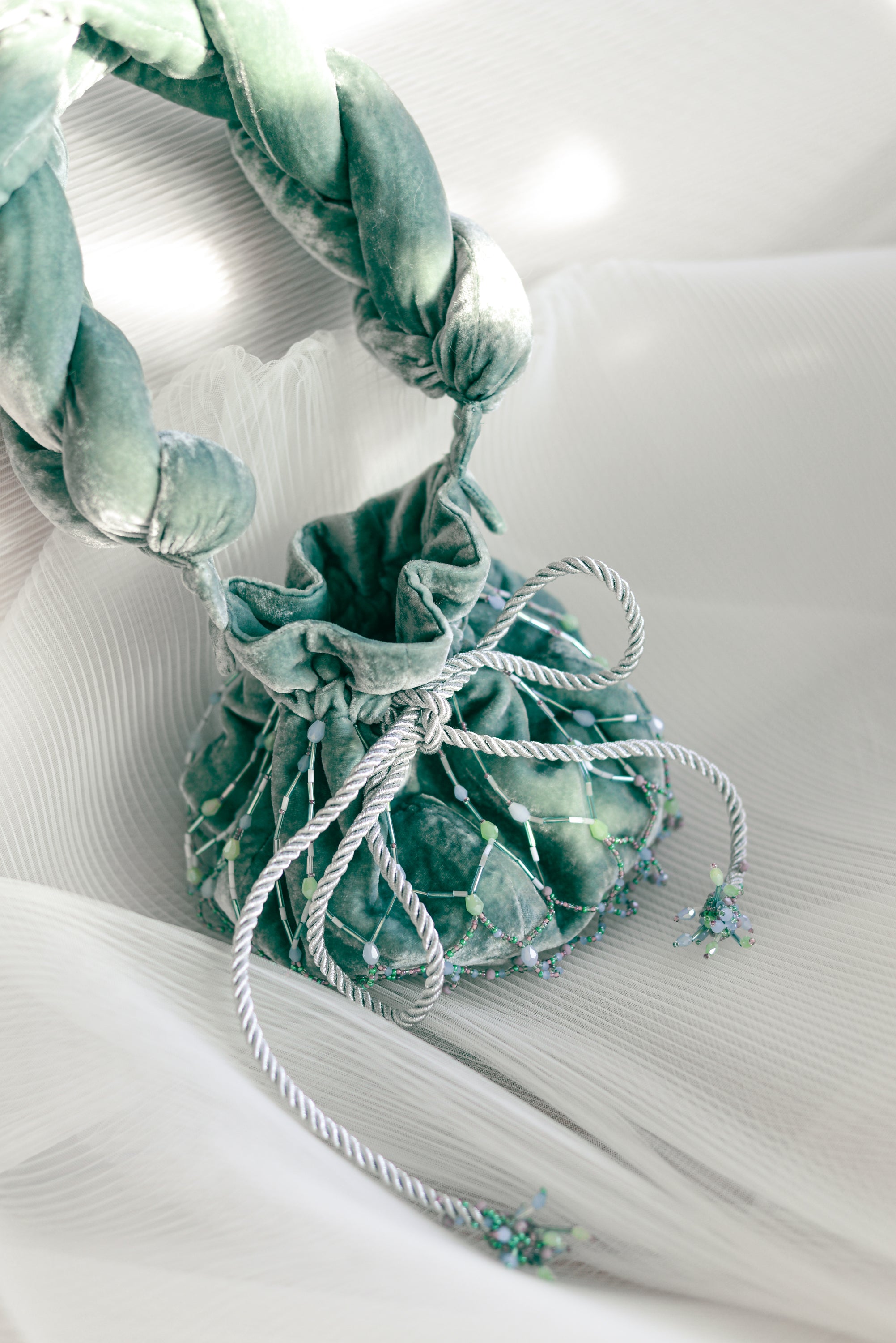 Moss purse — bridal purse — image 3 by MYWONY