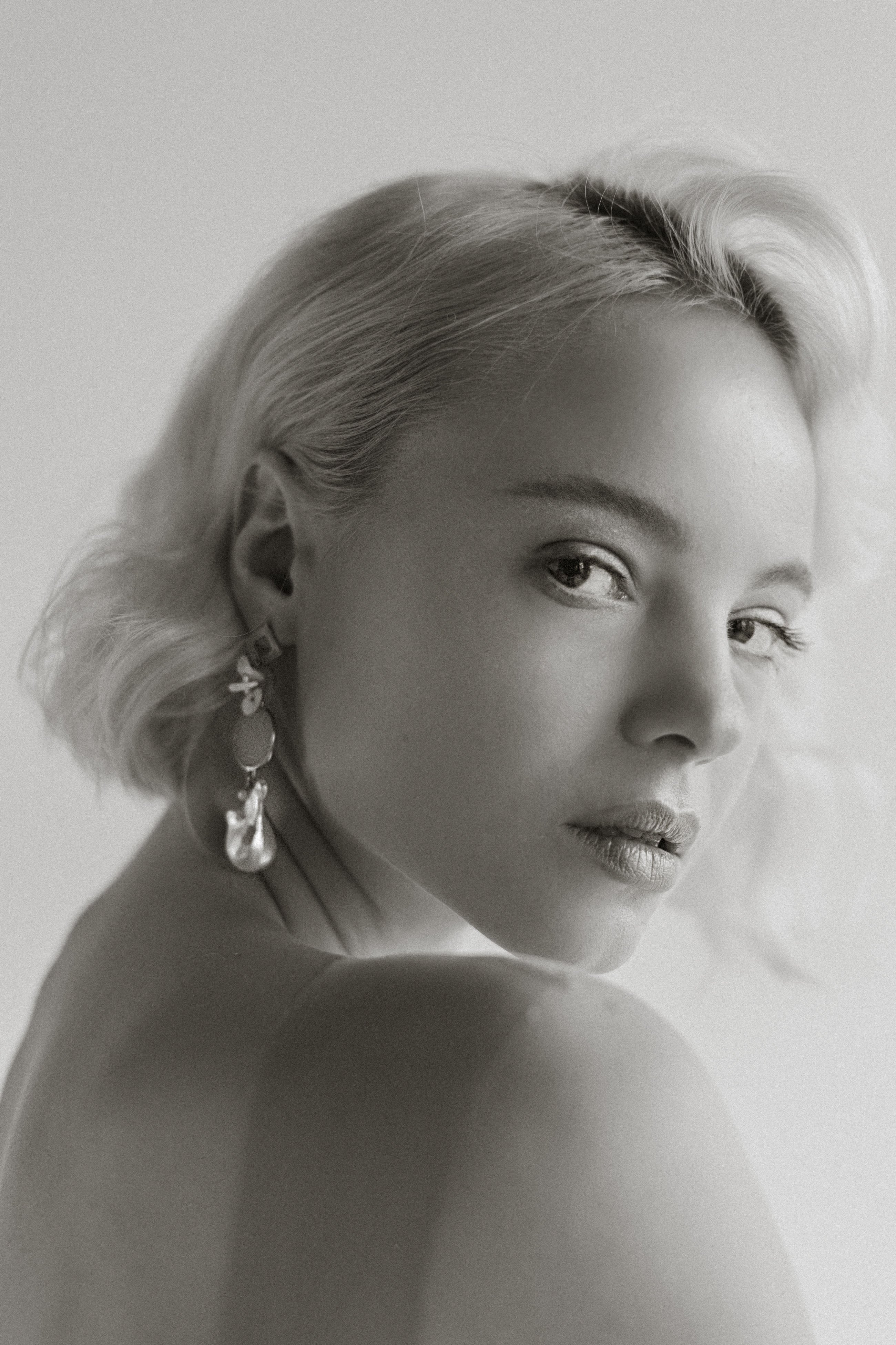 Pearl earrings