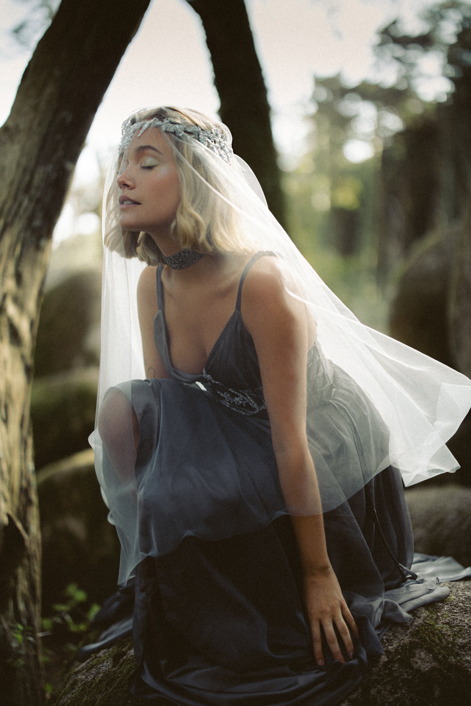 Vea — wedding dress in silk — image 12 by MYWONY
