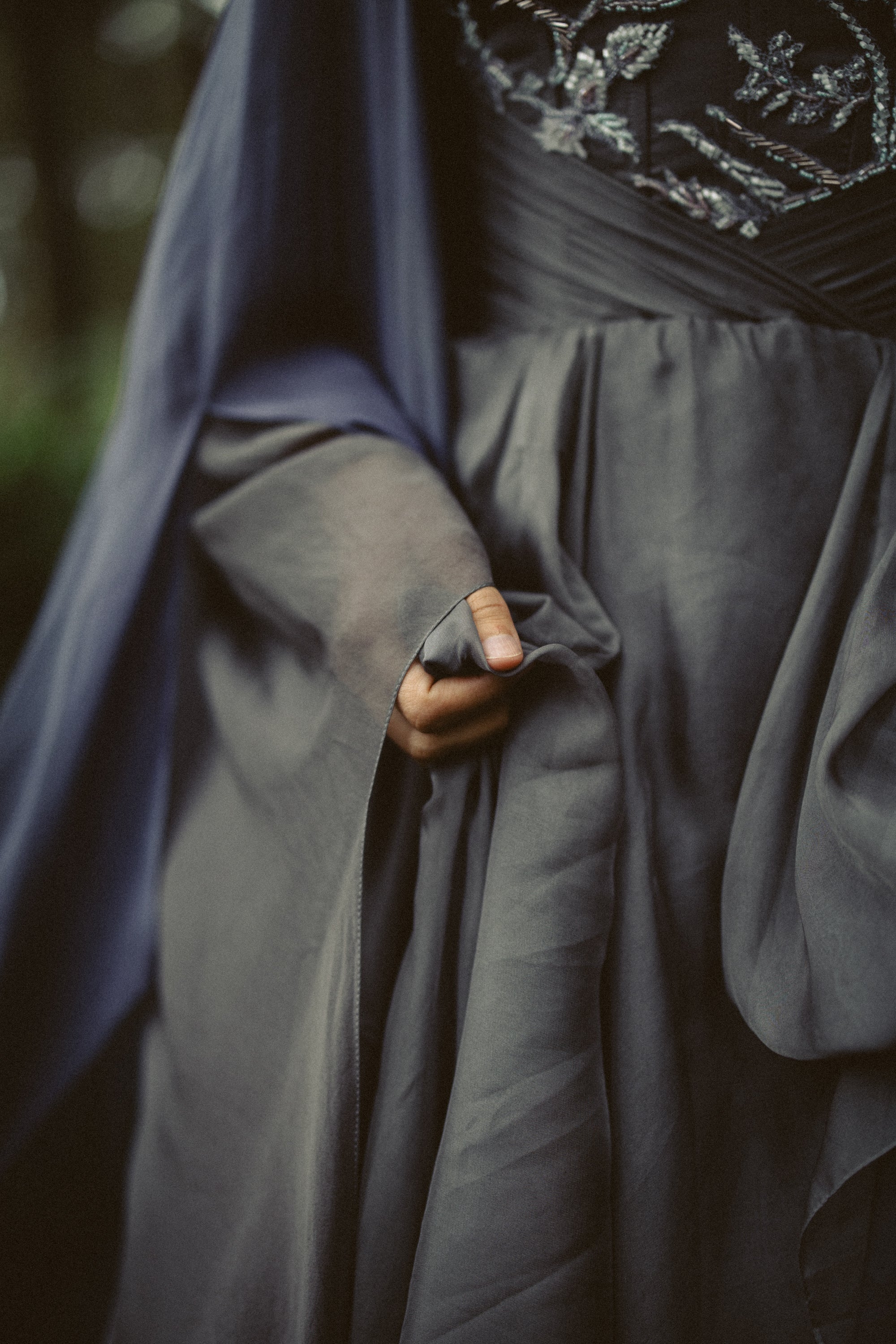 Vea — wedding dress in silk — image 5 by MYWONY