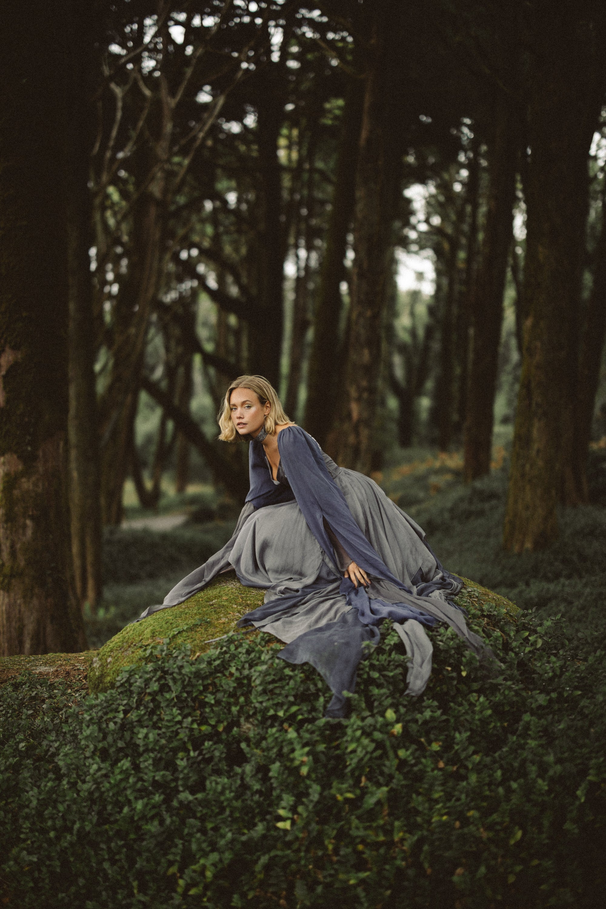 Vea — wedding dress in silk — image 7 by MYWONY