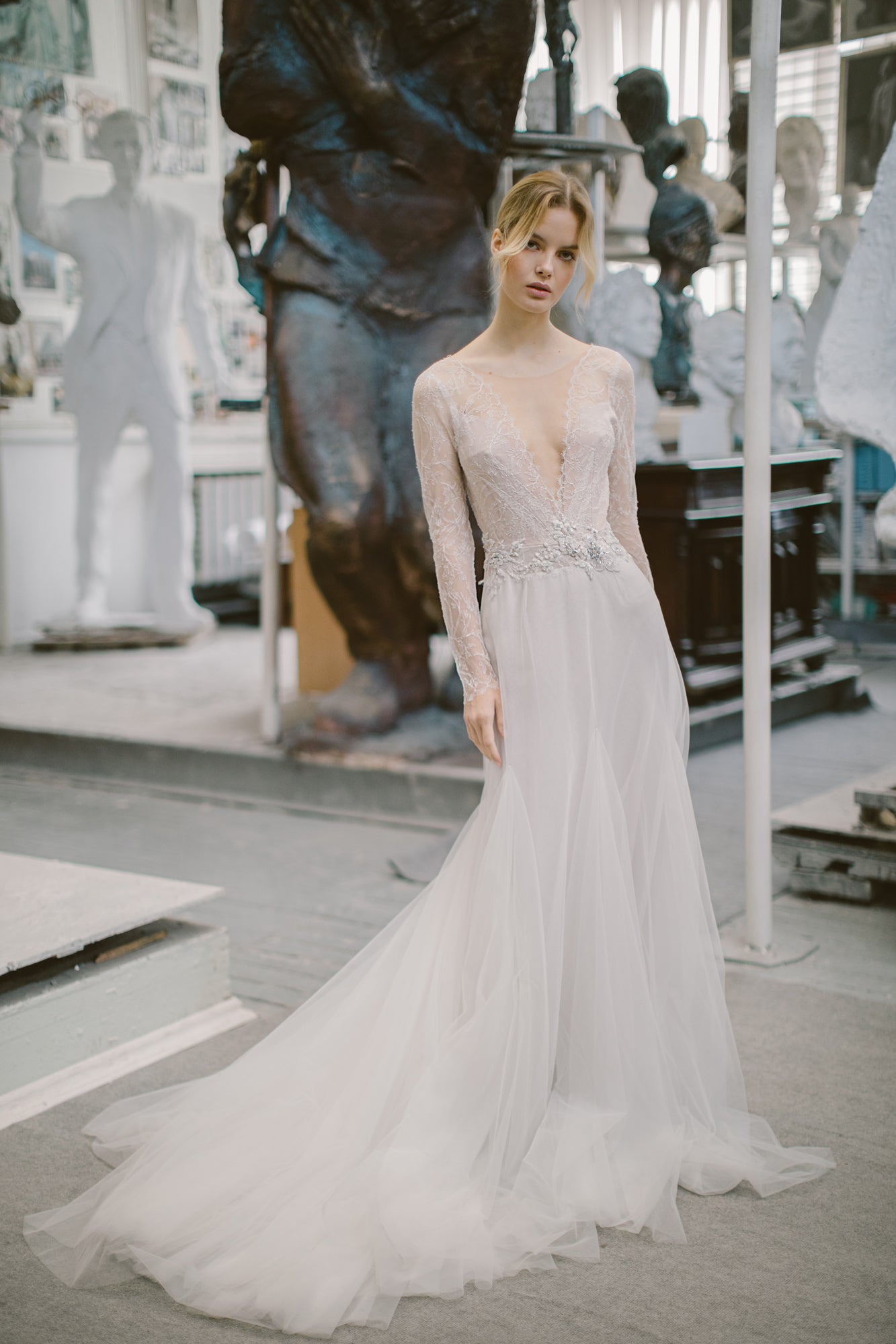 knee length dresses for ladies Bella waterfall wedding dress, deb dress (removable adjustable straps ) main image 0