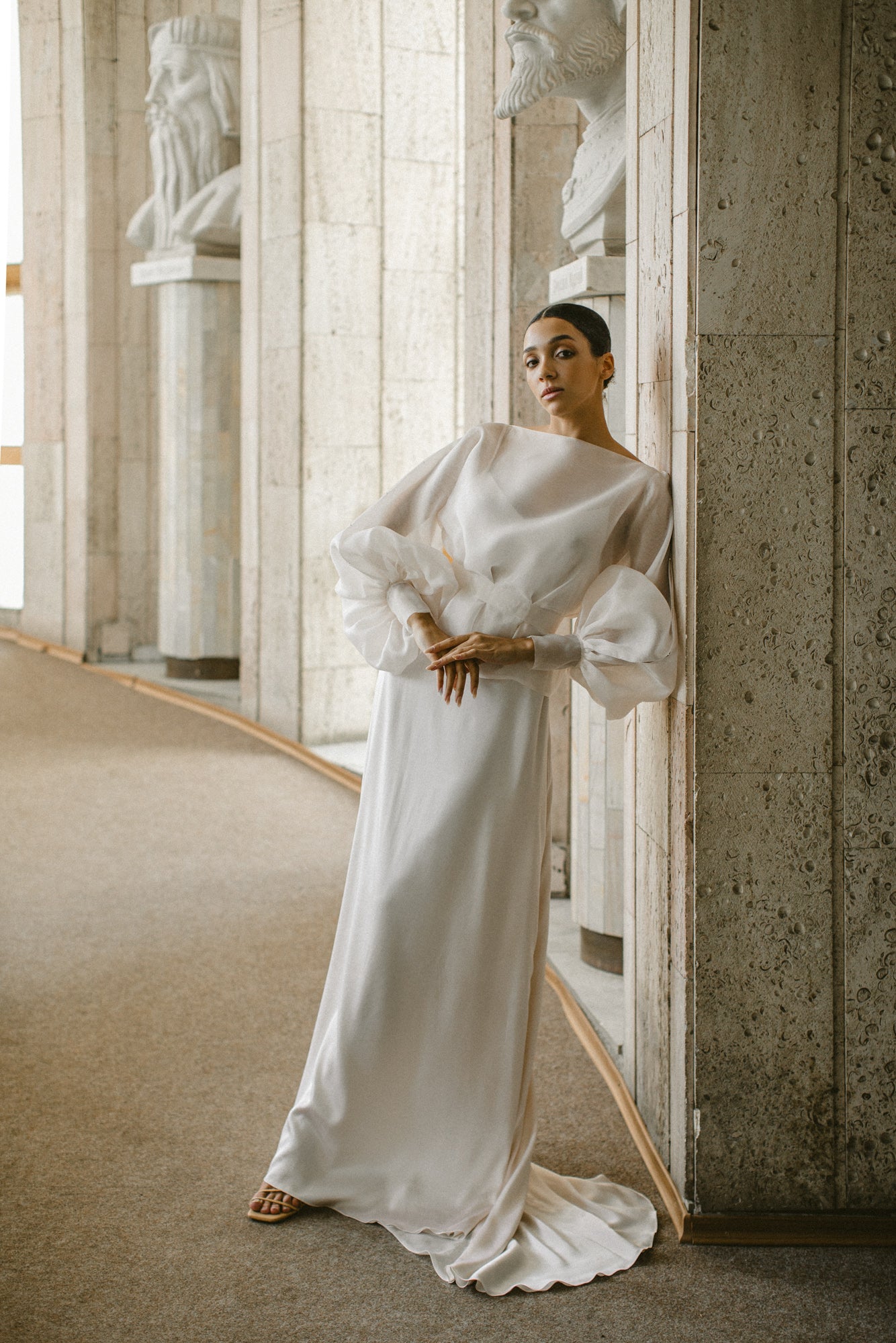 Beatrice | Slip Silk Satin Wedding Dress | MYWONY 4 weeks / US 16-20 / ivory Beatrice | Slip Silk Satin Wedding Dress | MYWONY 4 weeks / US 16-20 / ivory