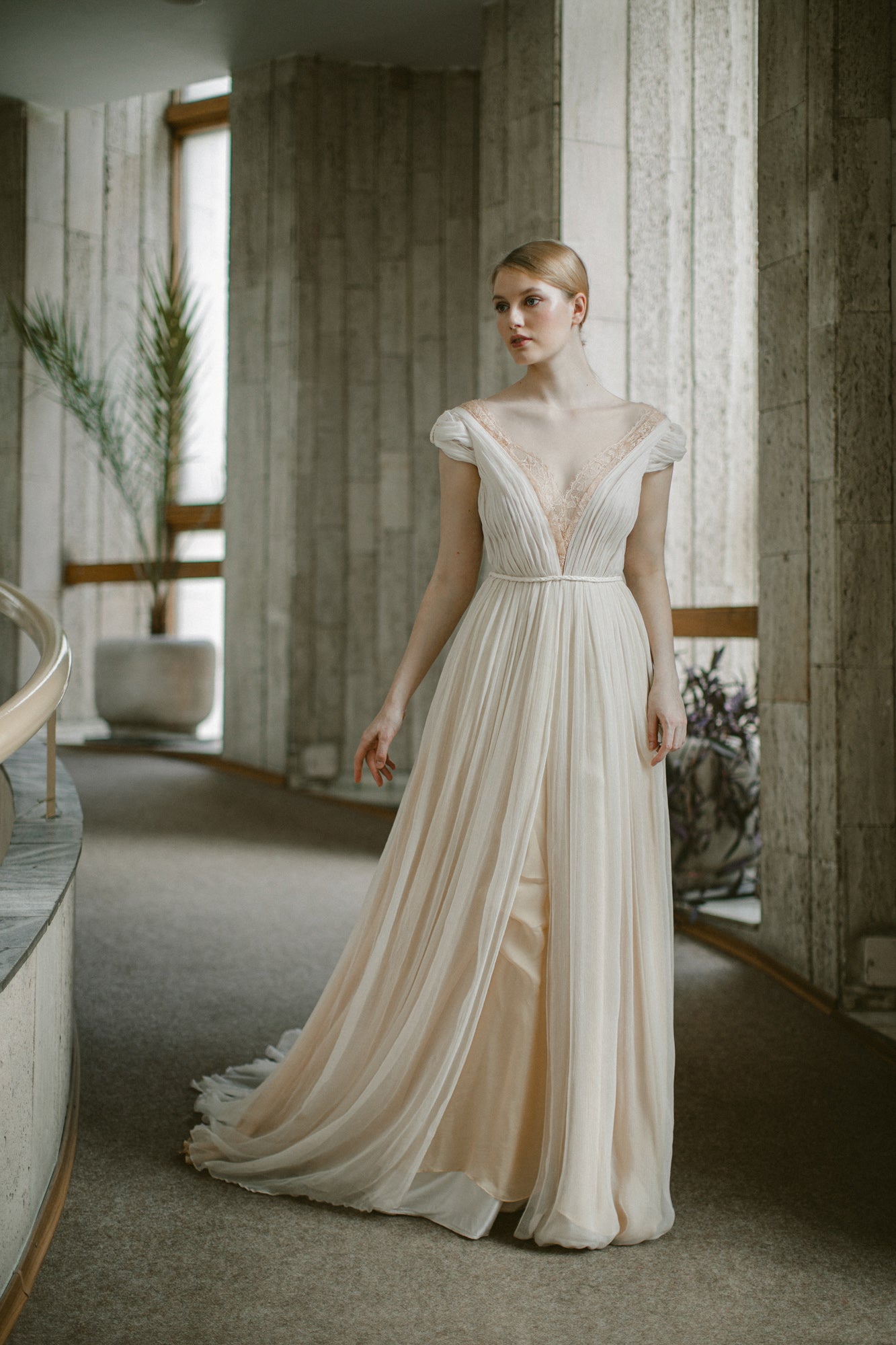 Juliet | Silk Chiffon Wedding Dress