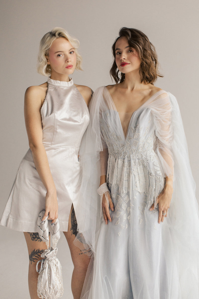 Silver Mist Bridesmaid Dress
