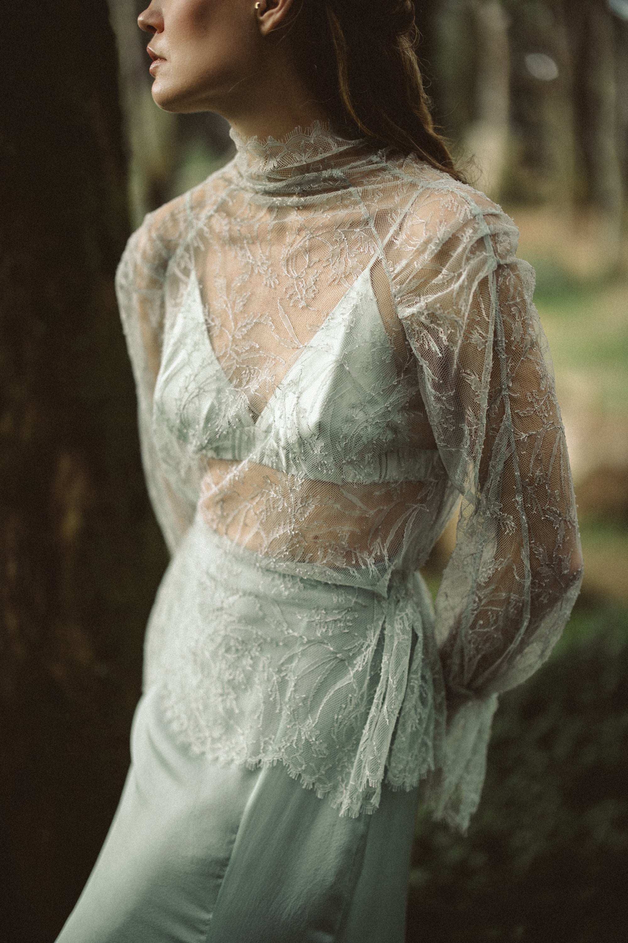 Miryelle — wedding dress in silk — image 10 by MYWONY