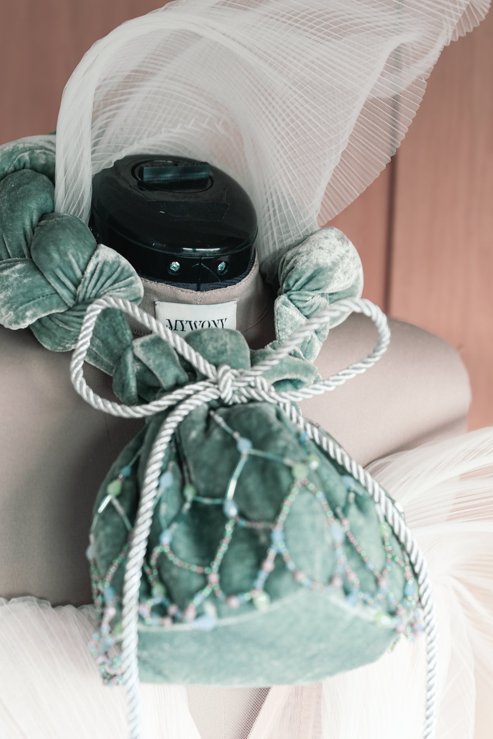 Moss purse — bridal purse — image 6 by MYWONY