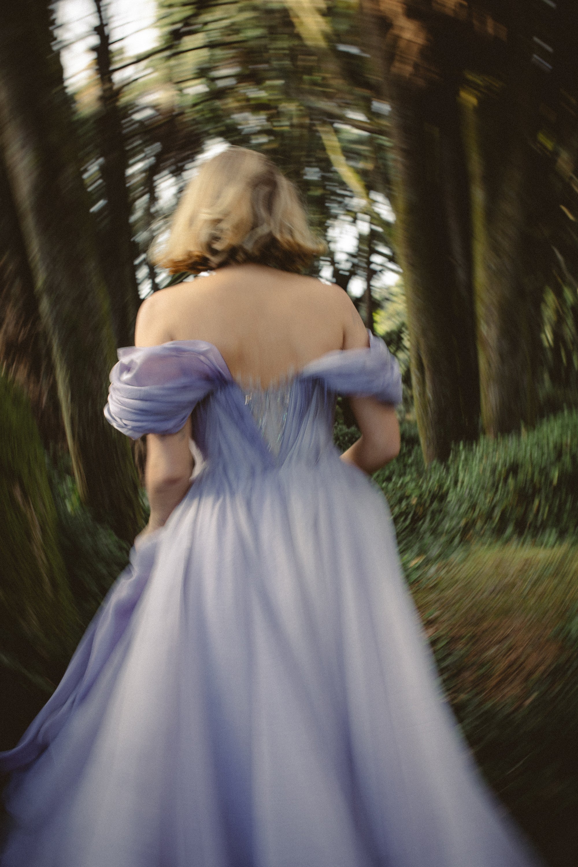 Silynne Whimsical Wedding Dress | Silk Organza & Beaded Corset | MYWONY 8 weeks / US 12-16 / dusty lavender Silynne Whimsical Wedding Dress | Silk Organza & Beaded Corset | MYWONY 8 weeks / US 12-16 / dusty lavender